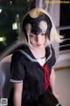 Coser@神楽坂真冬 Vol.013: 学园黑贞 (154 photos)